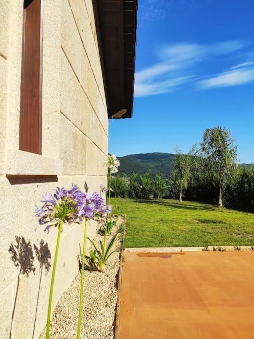 Casa Nueva De Vigo Rural Mos Con Jacuzzi Y Chimenea Para Escapada Romantica Eksteriør billede