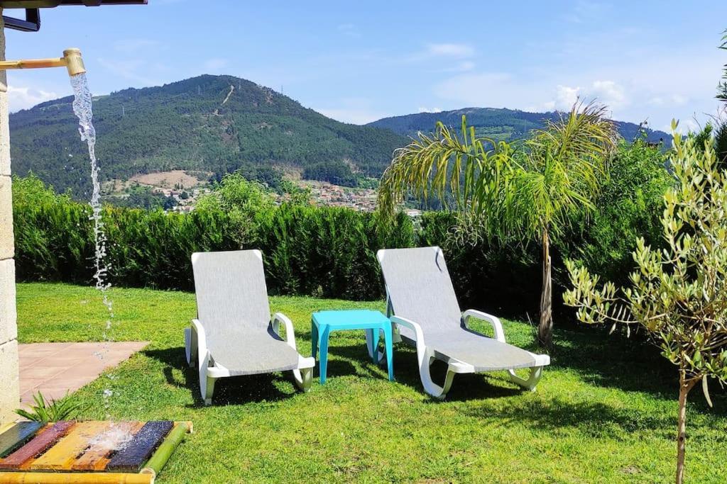 Casa Nueva De Vigo Rural Mos Con Jacuzzi Y Chimenea Para Escapada Romantica Eksteriør billede