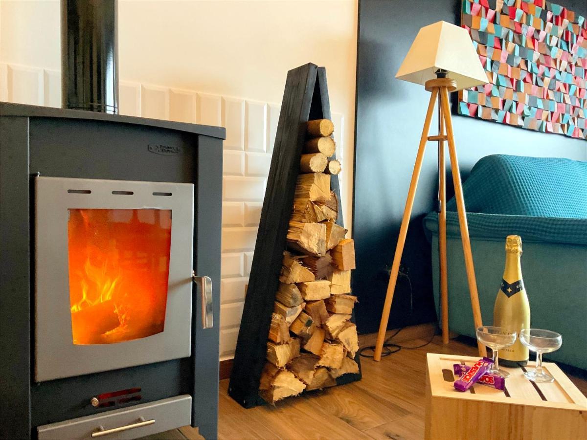 Casa Nueva De Vigo Rural Mos Con Jacuzzi Y Chimenea Para Escapada Romantica Eksteriør billede