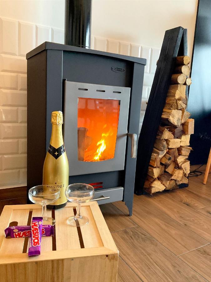Casa Nueva De Vigo Rural Mos Con Jacuzzi Y Chimenea Para Escapada Romantica Eksteriør billede