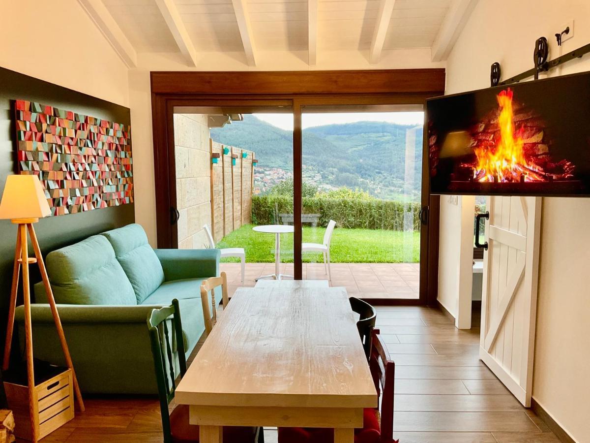 Casa Nueva De Vigo Rural Mos Con Jacuzzi Y Chimenea Para Escapada Romantica Eksteriør billede